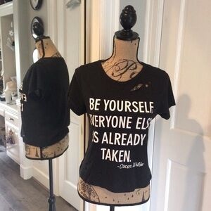 Hi Roomie Destroyed Be Yourself Tee S